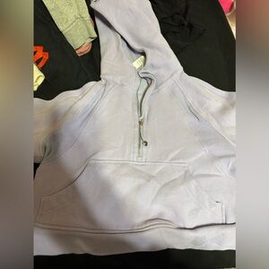 Purple lululemon Scuba quarter zip xs/s